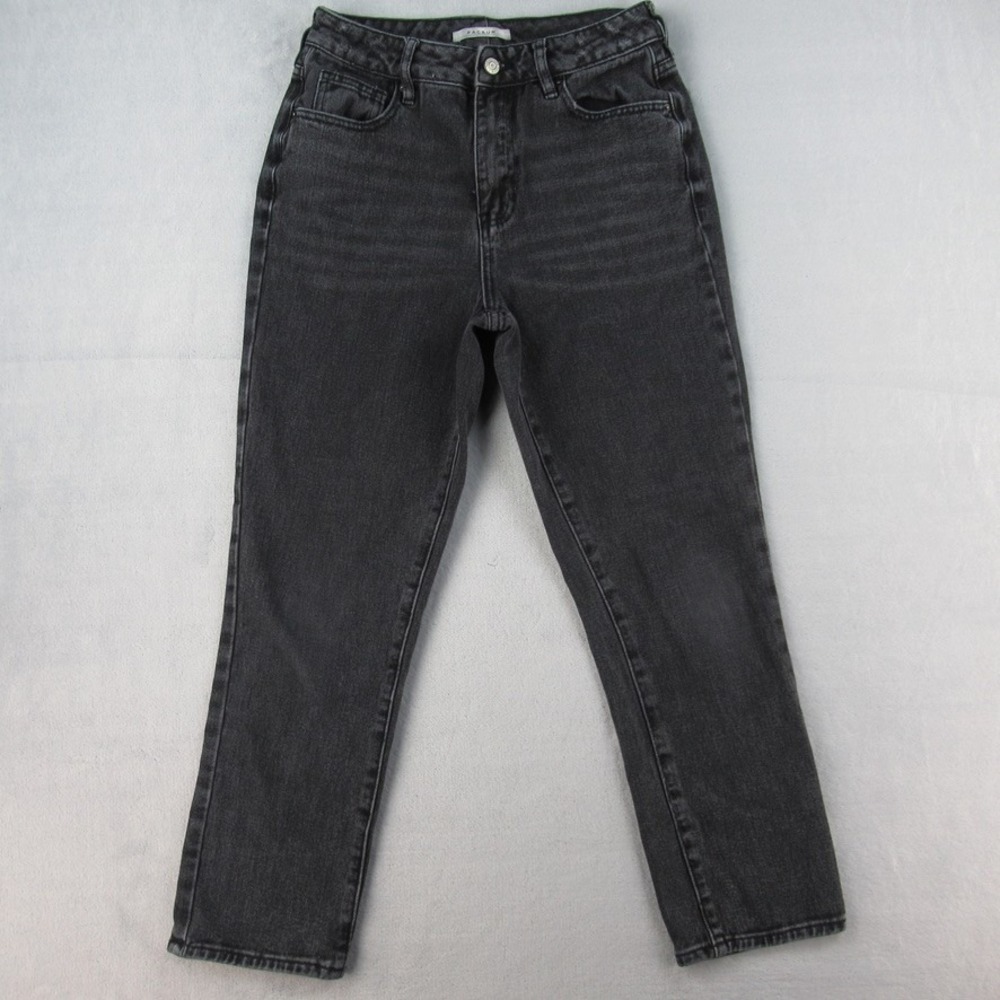 PacSun Mom Jeans Womens 27 Faded Black High Rise Tapered Denim